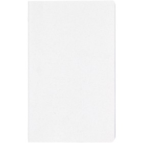 Carnet Fabia à couverture en papier CrushCouleur:Blanc