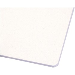 Carnet Fabia à couverture en papier CrushCouleur:Blanc