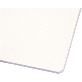 Carnet Fabia à couverture en papier CrushCouleur:Blanc