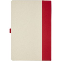 Ensemble carnet de notes format A5 et stylo bille, à partir de briques de lait recyclées, Dairy DreamCouleur:Rouge