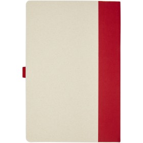 Ensemble carnet de notes format A5 et stylo bille, à partir de briques de lait recyclées, Dairy DreamCouleur:Rouge