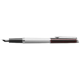 Stylo plume Waterman Hemisphere avec habillage palladiumCouleur:Blanc / Noir