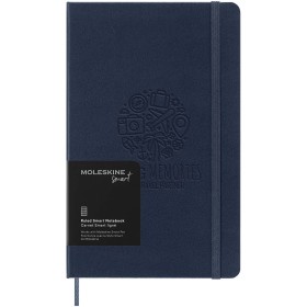 Carnet L Moleskine Smart - lignéCouleur:Bleu