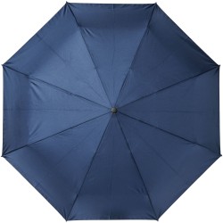 Parapluie en RPET pliable 21" à ouverture/fermeture automatique BoCouleur:Marine