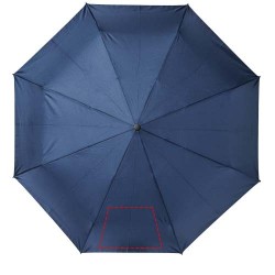 Parapluie en RPET pliable 21" à ouverture/fermeture automatique BoCouleur:Marine