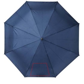 Parapluie en RPET pliable 21" à ouverture/fermeture automatique BoCouleur:Marine