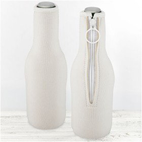 Manchon Fris en néoprène recyclé pour bouteilleCouleur:Blanc