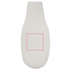 Manchon Fris en néoprène recyclé pour bouteilleCouleur:Blanc