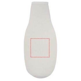 Manchon Fris en néoprène recyclé pour bouteilleCouleur:Blanc