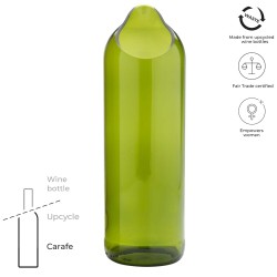 Vase bouteille OriginalhomeCouleur:Vert