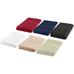 Serviette Amelia de 70 x 140 cm en coton de 450 g/m²Couleur:Anthracite