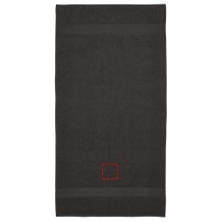 Serviette Amelia de 70 x 140 cm en coton de 450 g/m²Couleur:Anthracite