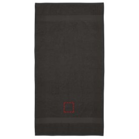Serviette Amelia de 70 x 140 cm en coton de 450 g/m²Couleur:Anthracite