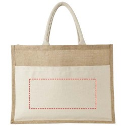 Sac shopping jute Mumbay 18LCouleur:Naturel / Naturel