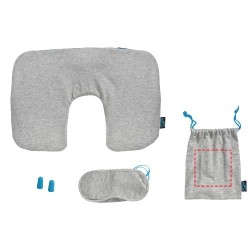 Ensemble de voyage MiamiCouleur:Gris / Bleu océan