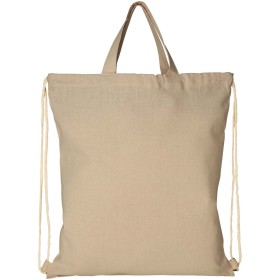 Sac à dos recyclé 210 g/m² Pheebs avec cordon de serrage 6LCouleur:Naturel