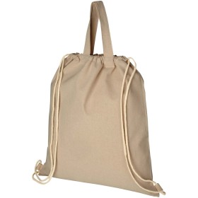 Sac à dos recyclé 210 g/m² Pheebs avec cordon de serrage 6LCouleur:Naturel