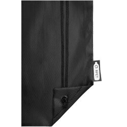 Sac à dos RPET Oriole avec cordon de serrage 5LCouleur:Noir