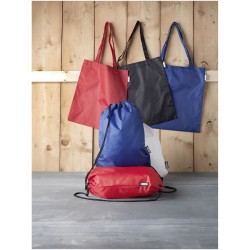 Sac à dos RPET Oriole avec cordon de serrage 5LCouleur:Noir