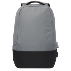 Sac à dos anti-vol Cover en RPET certifié GRS 18LCouleur:Gris