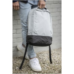 Sac à dos anti-vol Cover en RPET certifié GRS 18LCouleur:Gris