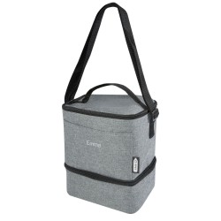 Sac-repas isotherme Tundra en RPET pour 9 canettes 9LCouleur:Gris