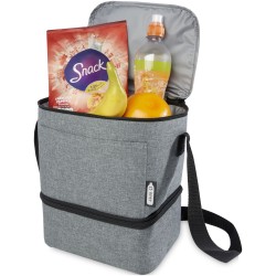 Sac-repas isotherme Tundra en RPET pour 9 canettes 9LCouleur:Gris