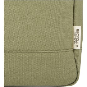 Sac à dos pour ordinateur portable Joey de 15 L en toile recyclée GRS 15 pouces avec dessus enroulableCouleur:Olive