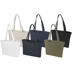 Sac shopping Weekender recyclé 500 g/m² Aware™Couleur:Blanc