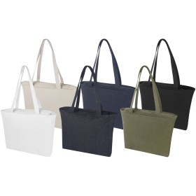 Sac shopping Weekender recyclé 500 g/m² Aware™Couleur:Blanc