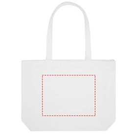 Sac shopping Weekender recyclé 500 g/m² Aware™Couleur:Blanc
