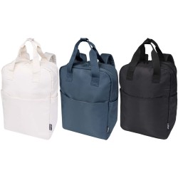 Sac à dos de voyage pour ordinateur portable Trip 14” Aware™ de 9 L en matériaux recyclésCouleur:Blanc cassé