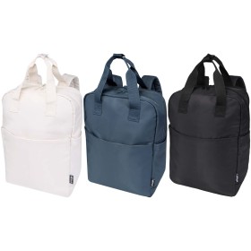 Sac à dos de voyage pour ordinateur portable Trip 14” Aware™ de 9 L en matériaux recyclésCouleur:Blanc cassé