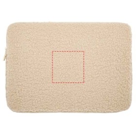 Housse pour ordinateur portable Bear sherpa de 2 L recyclée GRS 13"Couleur:Naturel