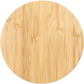 Tapis de charge sans fil en bambou Essence de 15 WCouleur:Bois