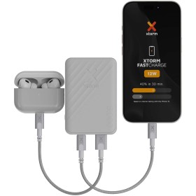 Batterie de secours à charge rapide Xtorm Go2 de 12 W et 5 000 mAhCouleur:Blanc
