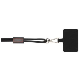 Tour de cou Funi pour smartphone en plastique recyclé avec synchronisation des données intégrée et câble 5 en 1 pour charge rapi