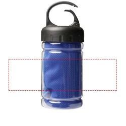 Serviette avec housse en PET RemyCouleur:Bleu royal