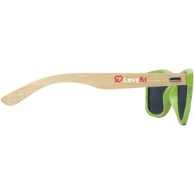 Lunettes de soleil Sun Ray en bambouCouleur:Citron vert