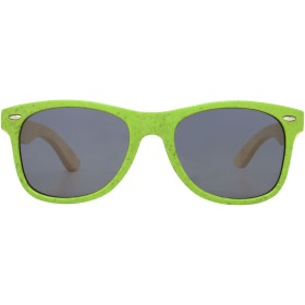 Lunettes de soleil Sun Ray en bambouCouleur:Citron vert