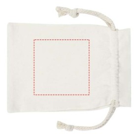 Corde à sauter Denise en bois dans une pochette en cotonCouleur:Blanc cassé / Bois