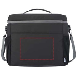 Sac isotherme Aqua de 22 L recyclé certifié GRS résistant à l'eau pour 20 canettesCouleur:Noir
