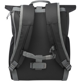 Sacoche de vélo Aqua de 20 L avec dessus enroulable 15" recyclée certifiée GRS résistante à l'eauCouleur:Noir
