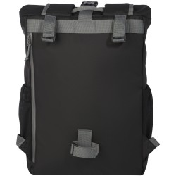 Sacoche de vélo Aqua de 20 L avec dessus enroulable 15" recyclée certifiée GRS résistante à l'eauCouleur:Noir