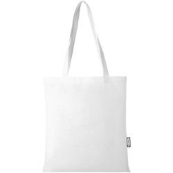 Sac shopping convention Zeus de 6 L non tissé recyclé certifié GRSCouleur:Blanc