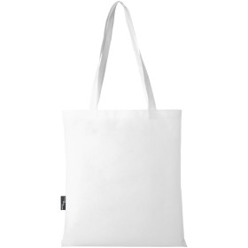 Sac shopping convention Zeus de 6 L non tissé recyclé certifié GRSCouleur:Blanc