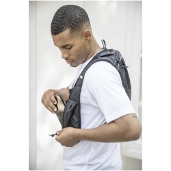 Gilet de course Nomad de 5 L en matériaux recyclés certifiés GRS avec système d’hydratationCouleur:Grès