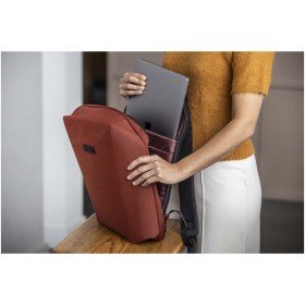 Sac à dos antivol pour ordinateur portable 15" Luma de 10 L en matériaux recyclés GRSCouleur:Brique
