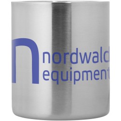 Mug isolant Alpes avec mousqueton 200mlCouleur:Argent