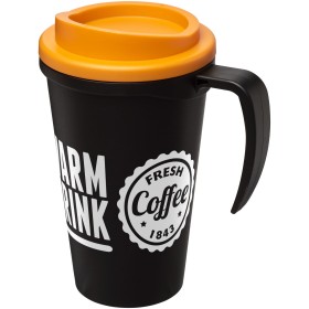 Mug isolant Americano® grande 350mlCouleur:Noir / Orange